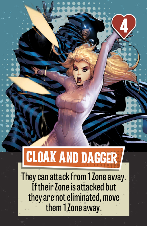 King Shark / Cloak & Dagger – Zombicide Fans